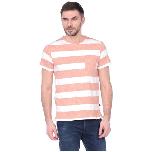 фото Футболка кор.рук. baon футболка в полоску с накладным карманом (арт. baon b739011)