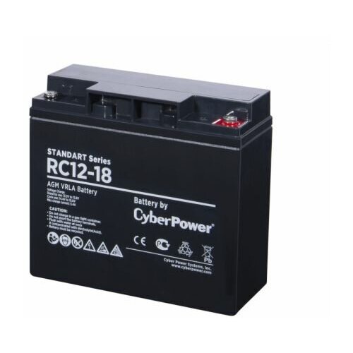 фото Аккумуляторная батарея cyberpower battery rc 12-18
