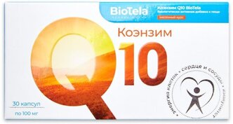 BioTela Коэнзим Q10 капс., 30 шт.