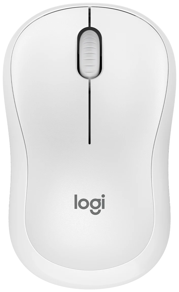 Logitech Мышь (Box) M220 Wireless Mouse - SILENT - OFF-WHITE.