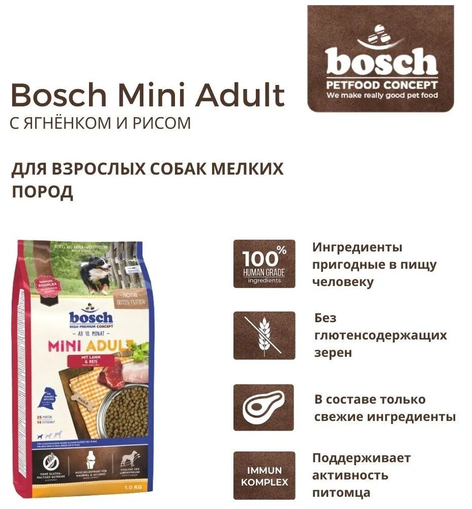 Корм для собак Bosch - фото №11