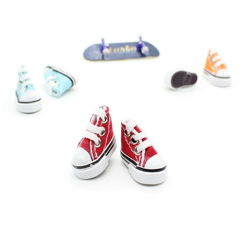 Кеды красные для фингерборда