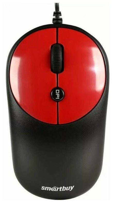 Проводная мышь SmartBuy Optical Mouse SBM-382-R красная