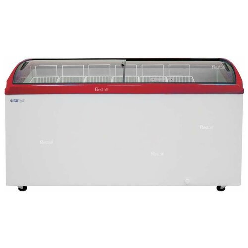 Морозильный ларь Italfrost CF600C красный без корзин 48096₽
