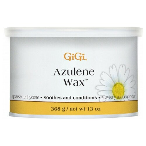 Воск азуленовый для чувствительной кожи Azulene Wax, GiGi, 368 гр