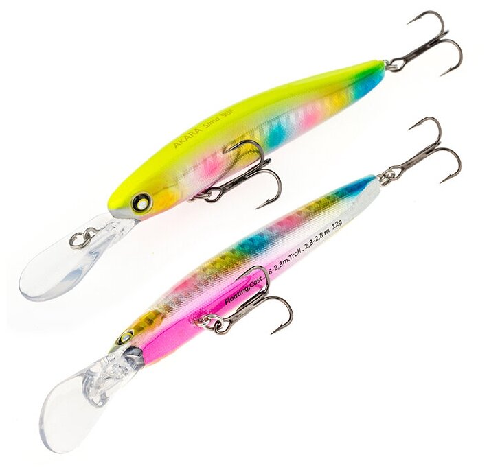 Воблер Akara Sima 90F 12 гр. (3/7 oz 3,5 in) A165