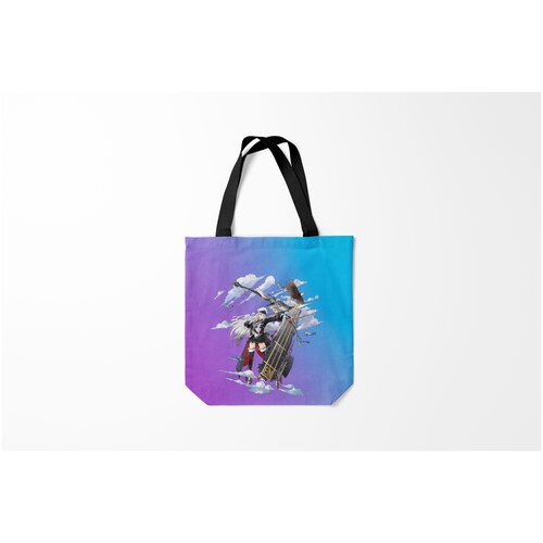 фото Сумка-шоппер / 40х40 см / аниме / лазурный путь azur lane enterprise and yorktown burnettie