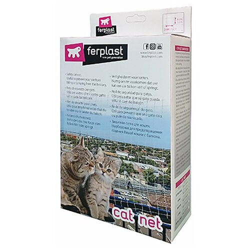 фото Защитная сетка ferplast cat net на балкон, шт