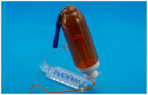 Изображение товара Насос инфузионный одноразовый Tuoren, объем 250 мл, с постоянной скоростью инфузии 5 мл/час, светозащищенный.