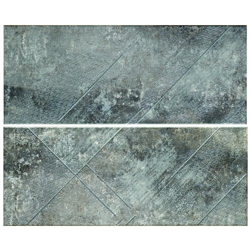 Latina Arosa Conjunto Gris Панно комплект из 2 плиток 250х600 мм/500х600 мм