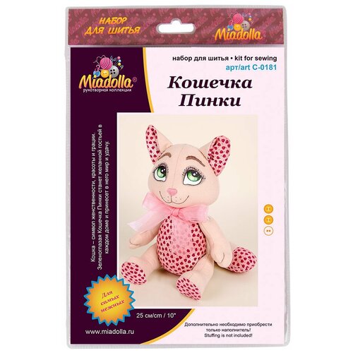 Наборы - изготовление игрушек Miadolla C-0181 Кошечка Пинки .