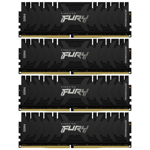 Оперативная память 32Gb DDR4 2666MHz Kingston Fury Renegade (KF426C13RBK4/32) (4x8Gb KIT)