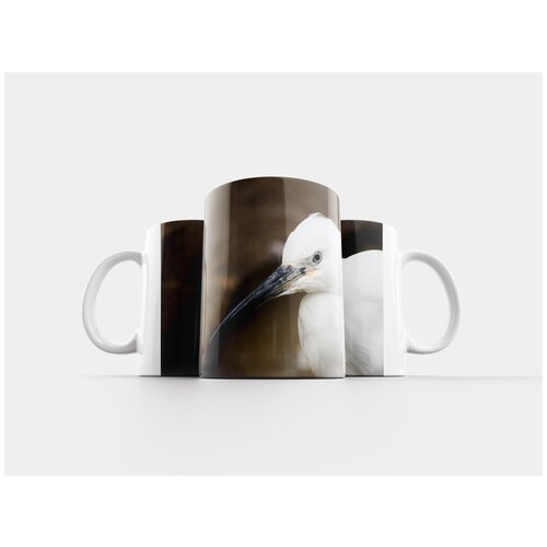 фото Кружка "птица, белый, вода" 320 мл lotsprints