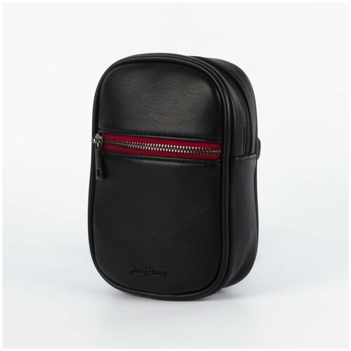 Сумка планшет Jonas Hanway, фактура гладкая, черный