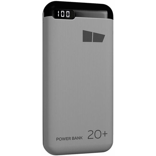 Внешний аккумулятор Power Bank 20000 мАч More choice PB32S-20W белый внешний аккумулятор power bank 30000 мач romoss sense 8f белый