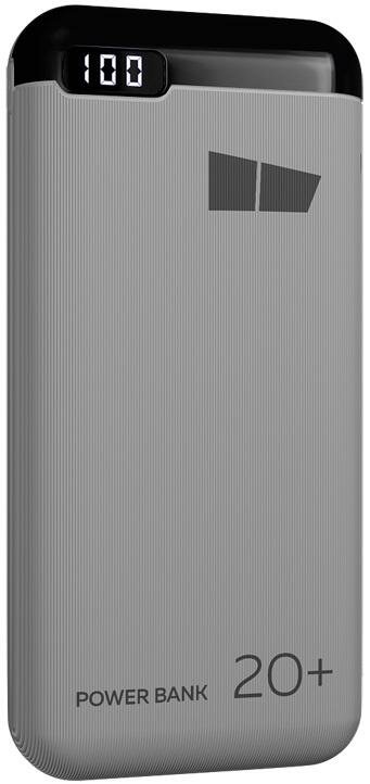 Внешний аккумулятор Power Bank 20000 мАч More choice PB32S-20W белый