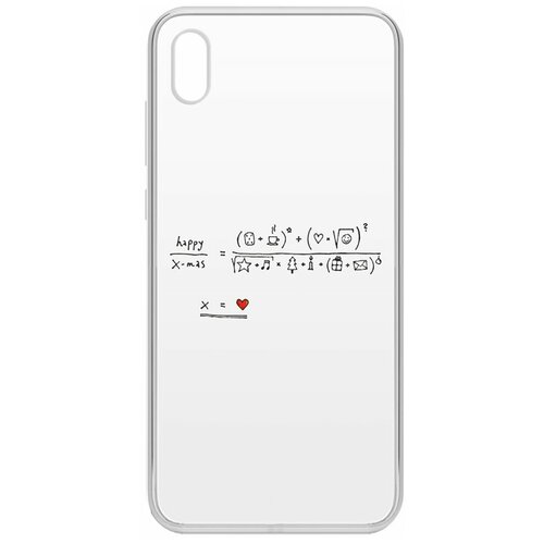 Чехол-накладка Krutoff Clear Case Праздничная формула для Huawei Y5 (2019)/Honor 8S/8S Prime чехол накладка krutoff soft case фнаф fnaf эндо 01 для honor 8s prime черный