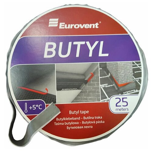 Eurovent BUTYL двухсторонняя бутиловая лента