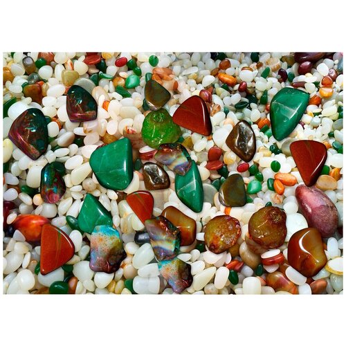 цветные камешки Цветные камешки - Виниловые фотообои, (211х150 см)
