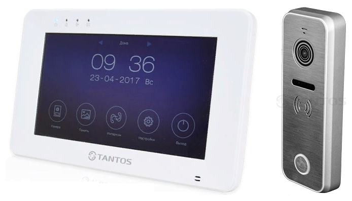 Комплект видеодомофона для дома Tantos Rocky HD и iPanel2 HD