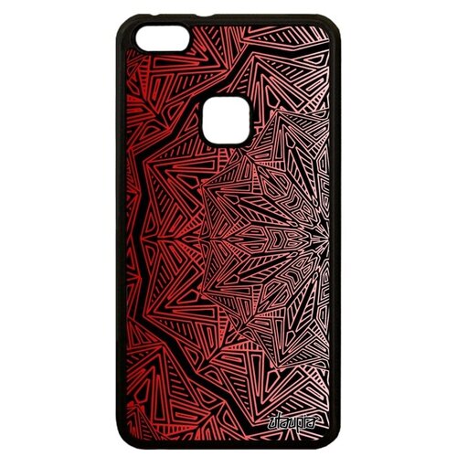 фото Противоударный чехол на мобильный // huawei p10 lite // "мандала" тибет радуга, utaupia, синий