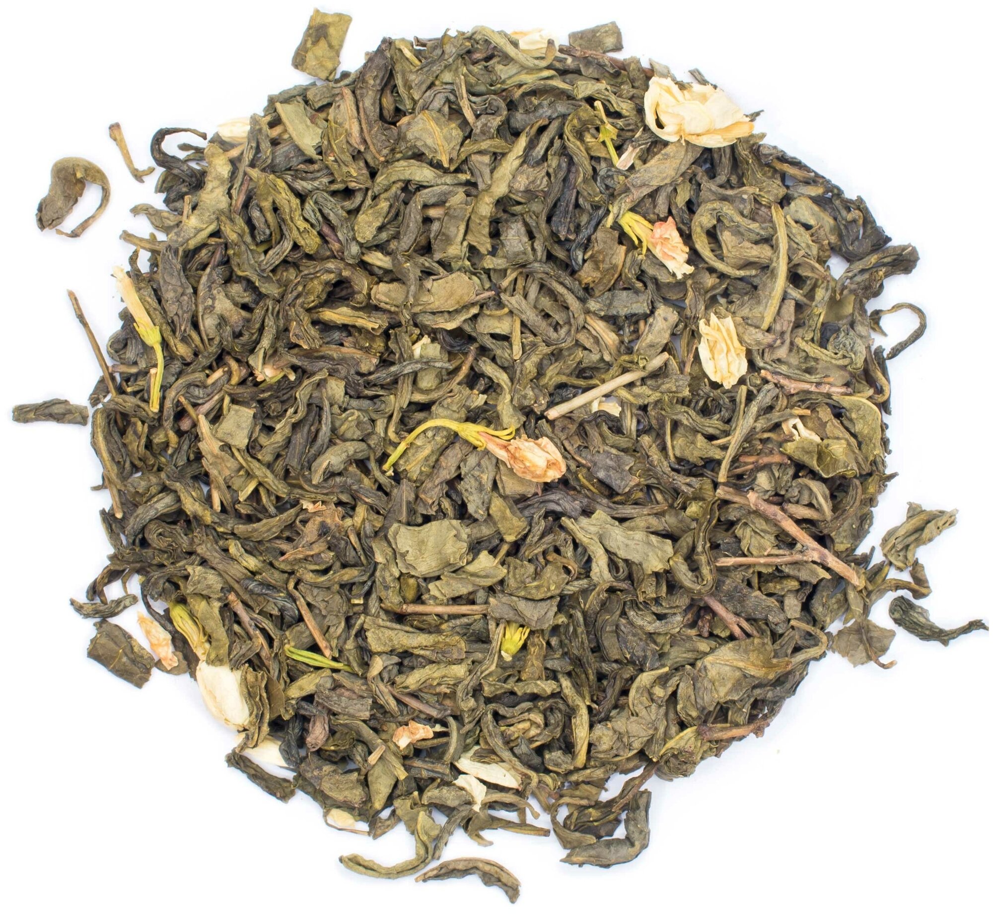 Чай листовой Хуа Чжу Ча Китайский зеленый чай с жасмином, 50 г.