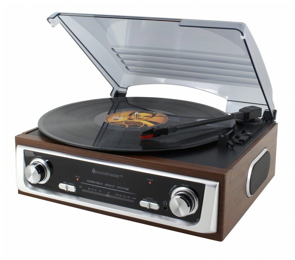 Проигрыватель виниловых дисков Soundmaster PL196H "Nostalgic Record Player"