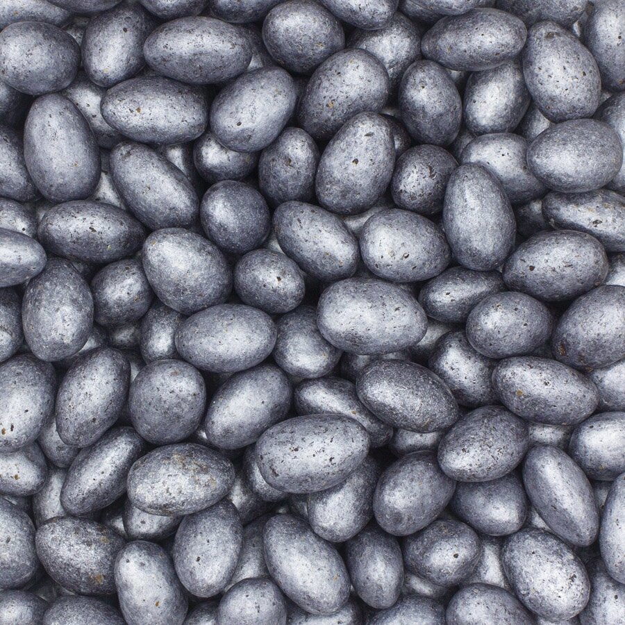 Драже "Миндаль в темном шоколаде Серебро" / орехи в шоколаде, 125г - фотография № 5