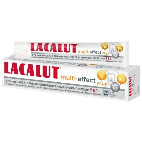 Lacalut зубная паста Multi-effect plus 75мл