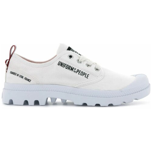 фото Ботинки женские palladium pampa ox puotp 77024-116 текстильные белые (37)