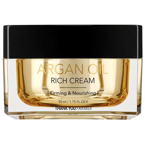 THANK YOU FARMER Крем для лица питательный с аргановым маслом Argan Oil rich cream