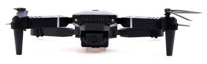 Квадрокоптер на радиоуправлении FLYDRONE камера 1080P барометр Wi-Fi 2 аккумулятора цвет чёрный