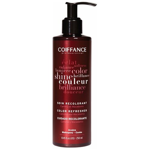 Coiffance Color Booster-Recoloring Care Mahogany - А Усилитель цвета волос 250 мл усилитель цвета волос платиновый color booster recoloring care platinum 250 мл