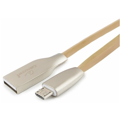 Micro USB кабель Cablexpert CC-G-mUSB01Gd-1M кабель usb 2 0 тип a b micro cablexpert cc g musb02gy 1m 1 0m