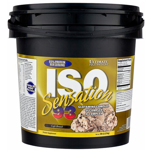 ISO Sensation Ultimate Nutrition (2270 гр) - Шоколадная Выдумка