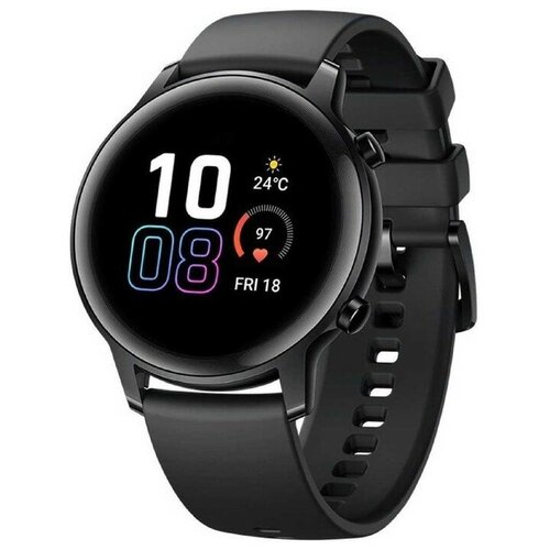 Смарт-часы Honor Magic Watch 2 HBE-B39 12 42 мм Amoled пульсометр 215 мАч черные 1718000₽