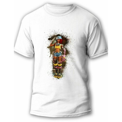 фото Футболка, размер xs, белый будь на стиле