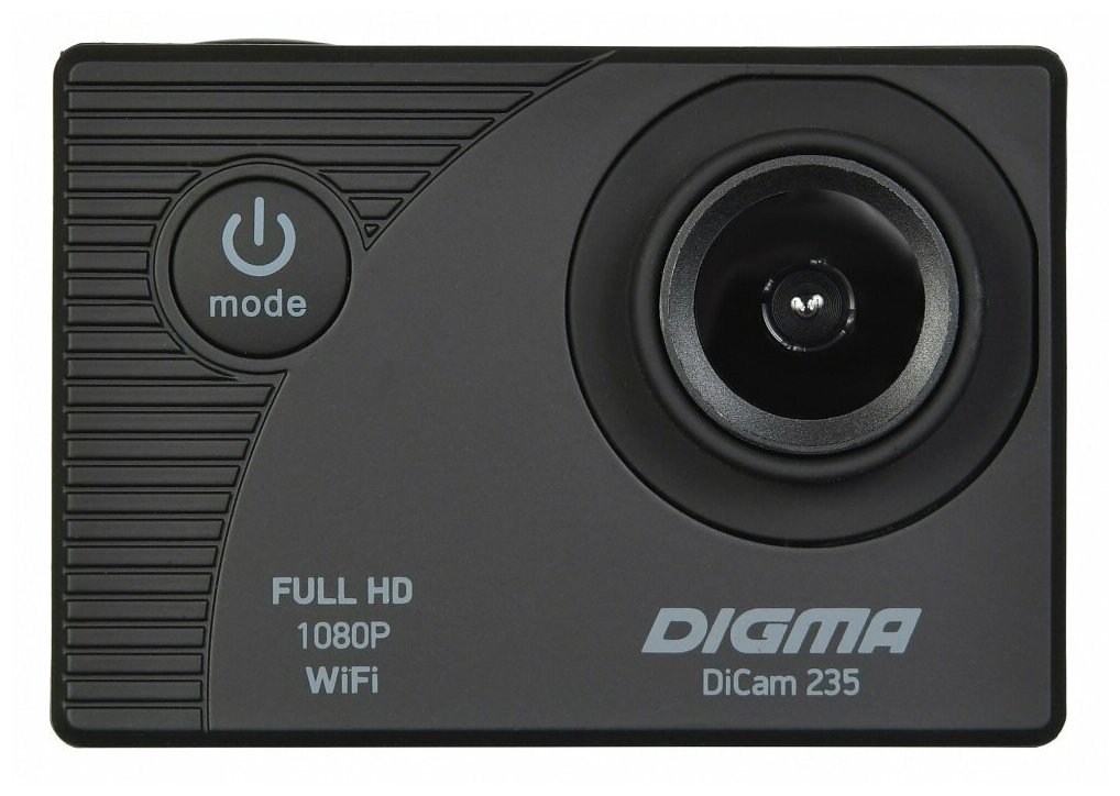 Экшн-камера Digma DiCam 235 Black