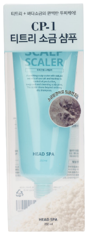 Esthetic House Профессиональное SPA средство для глубокого очищения кожи головы Scalp Scaler, 250 г, 250 мл, туба