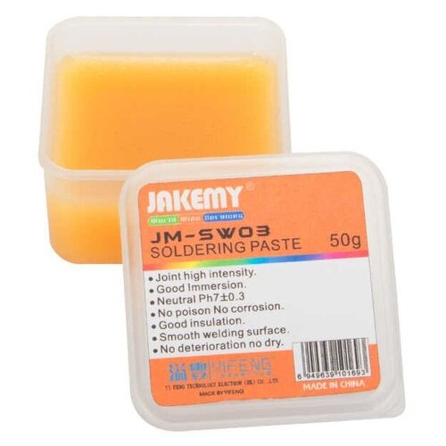 флюс паста jakemy jm sw 03 50 г Флюс-паста Jakemy JM-SW-03 (50 г)