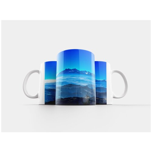 фото Кружка "в верхней части солнца, праздничный день, облака" 320 мл lotsprints