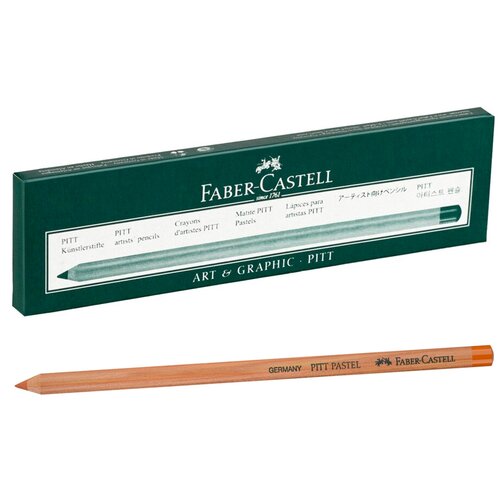 Faber-Castell Пастельный карандаш Pitt Pastel, 6 шт., 186 терракотовый