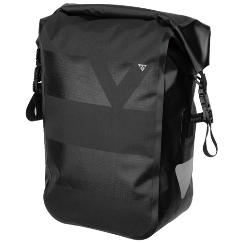 фото Велосумка на багажник topeak pannier drybag w/quicklock system