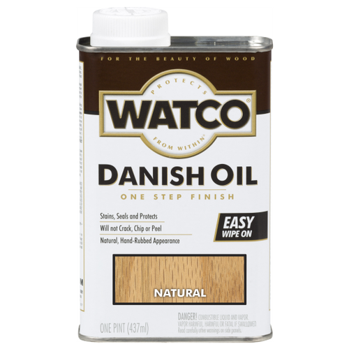 Морилка - Масло для дерева WATCO Danish Oil Датское масло, быстросохнущее, тонирующее, пропитка для дерева, Классический орех, 947 мл