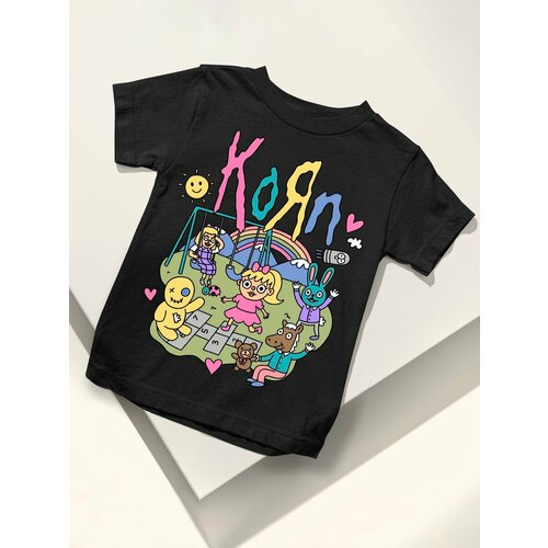 фото Футболка каждому своё, размер 128, черный