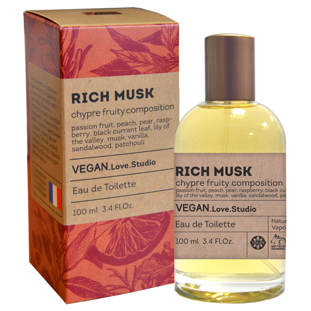 Delta Parfum Туалетная вода женская Vegan Love Studio Rich Musk 100мл