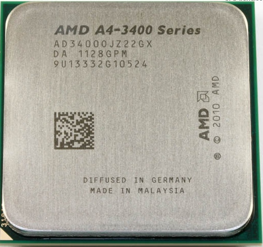 Процессор AMD A4-3400 Llano FM1 2 x 2700 МГц