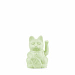 Декоративная фигурка-статуэтка Lucky Cat Mini Light Green Donkey Products, DO330536 - изображение