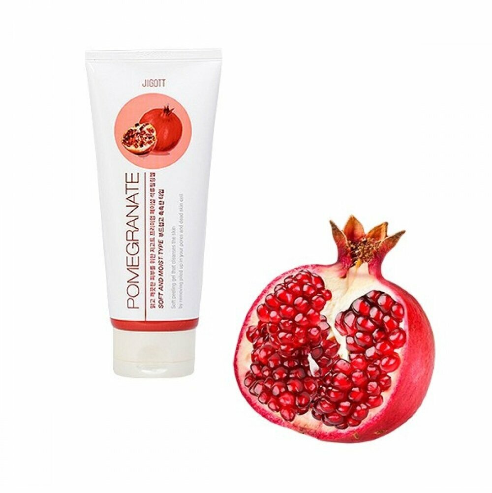 Пилинг-гель с экстрактом граната Jigott Premium Facial Pomegranate Peeling Gel - фото №18