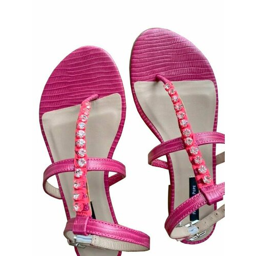 фото Сандалии patrizia pepe, размер 36, розовый